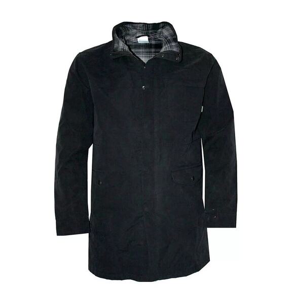 Columbia Men's Aston Lodge‎ Water Resistant Cotton Blend Trench Jacket M MEDIUM